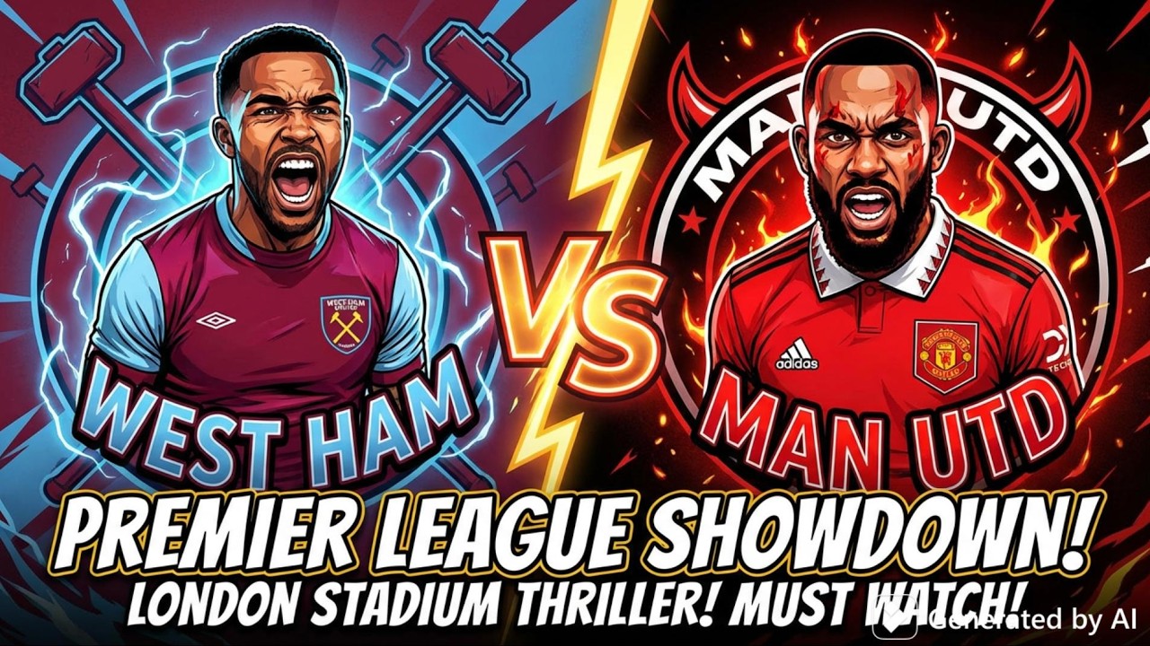 West Ham vs Manchester United Premier League Matchup! Will West Ham pull off the upset?
