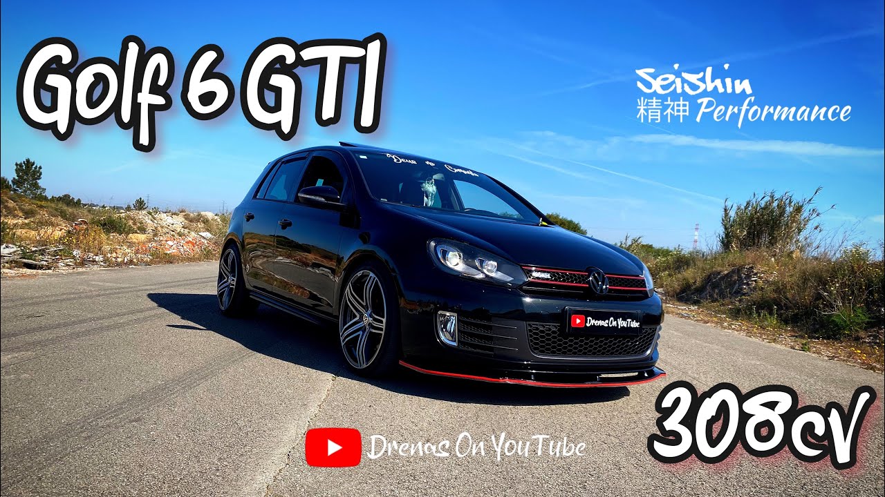 GOLF 6 GTI 308CV 🔥 O DONO DEIXOU-ME IR PUXAR 😈🔥