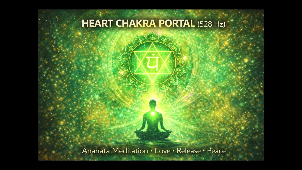 BEST HEART CHAKRA ACTIVATION (528 Hz) — YAM Mantra | Open Heart • Deep Calm
