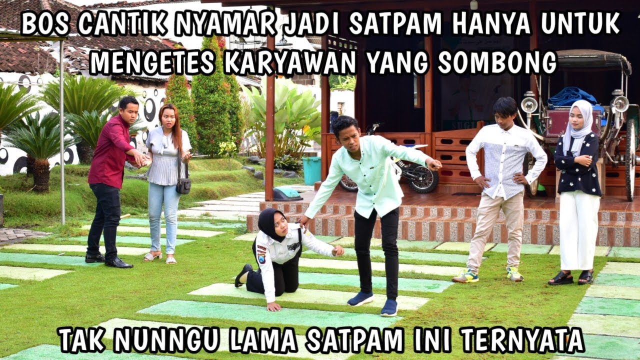 BOS CANTIK NYAMAR JADI SATPAM HANYA UNTUK MENGETES KARYAWAN YANG SOMBONG TAK NUNGU LAMA TERNYATA