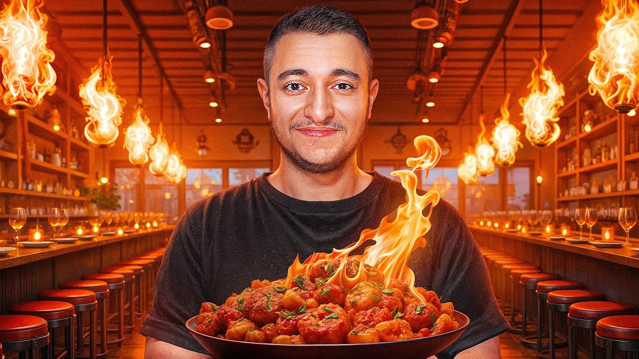 لطفا فلفلی ترین غذای رستوران رو بیارید 🌶️