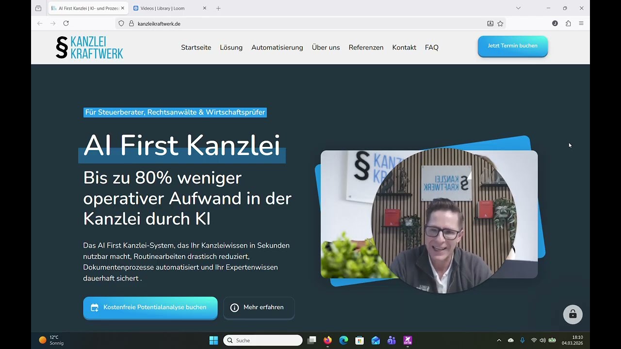 Was bringt eine AI First Kanzlei? Und warum mit Kanzlei Kraftwerk?