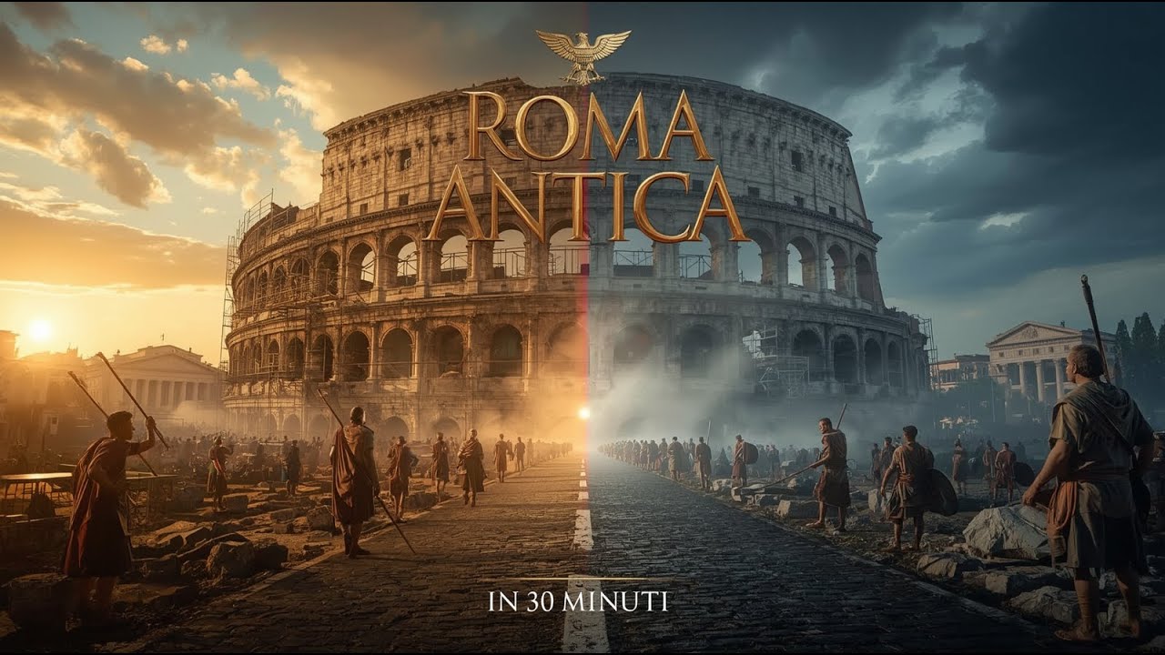 La Storia di Roma: Dalle Origini alla Caduta (IN MENO DI 30 MINUTI)