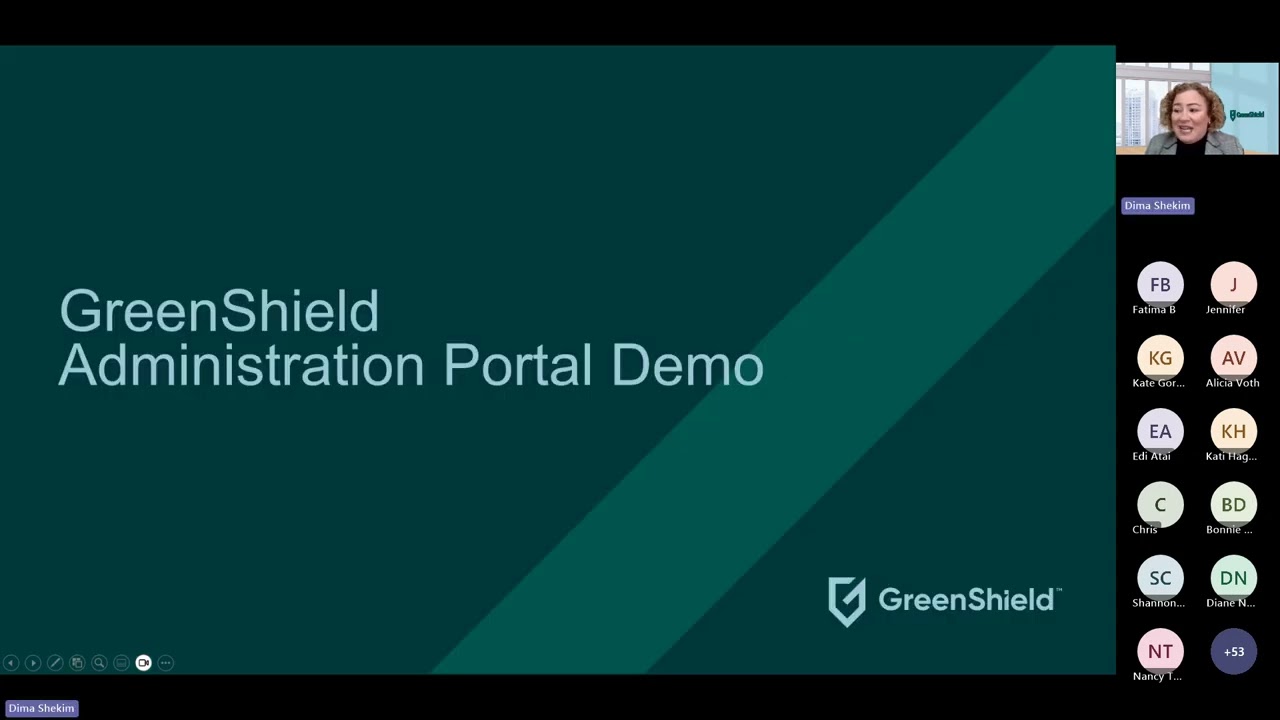 GreenShield Admin Portal Training (ENGLISH)