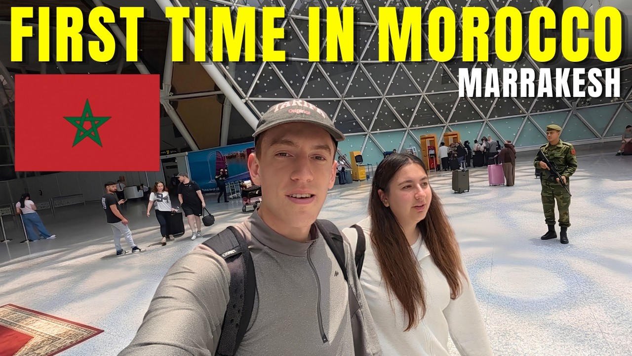 Первое прибытие в Марракеш, Марокко 🇲🇦 (Стрессово?)
