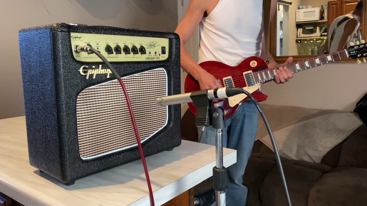 Epiphone Snakepit 15G Amplifier Sound Demo