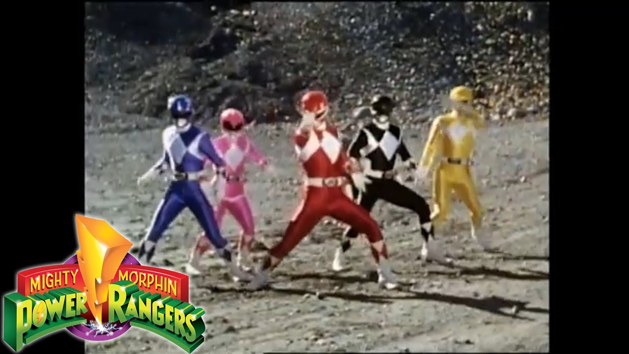 Mighty Morphin Power Rangers | Enter... The Lizzinator | Season 1