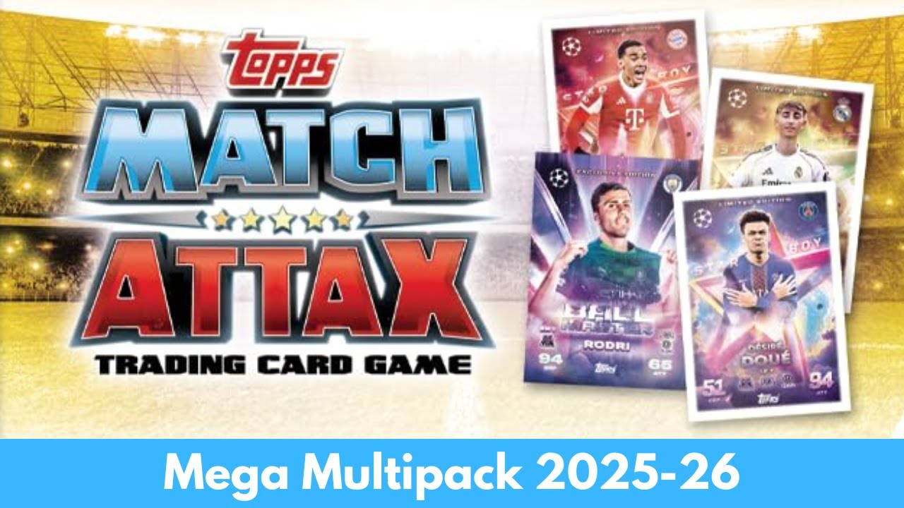Match Attax 2025-26 Mega MultiPack | Topps India