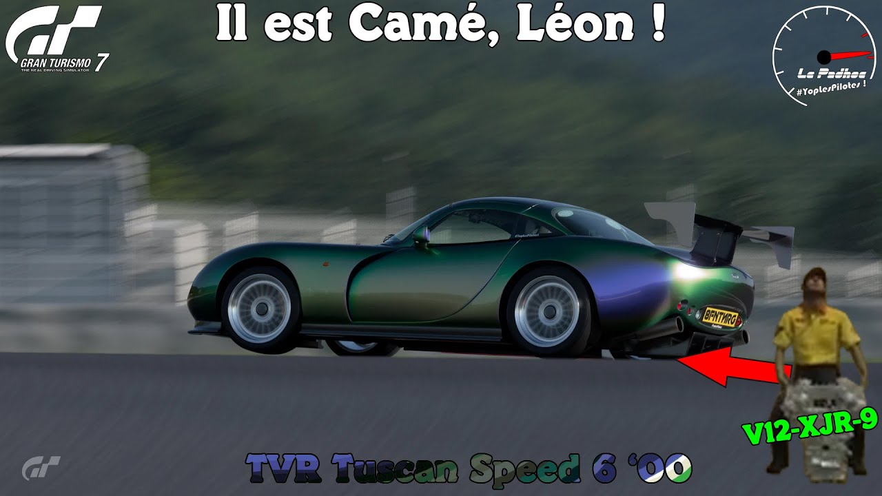 TVR Tuscan Speed 6 '00 | V12-XJR-9 | Swap Myth : ça vaut le coup ? [#PSVR2]