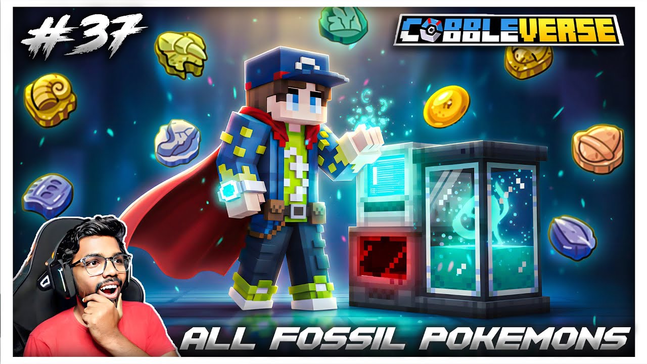 I Revived EVERY Fossil Pokémon in One Video in Cobbleverse Minecraft 🔥