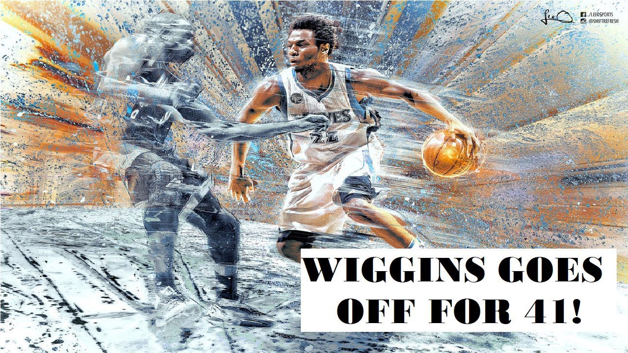 Andrew Wiggins ERUPTS for 41!! || Flashback Kansas vs West Virginia Highlights