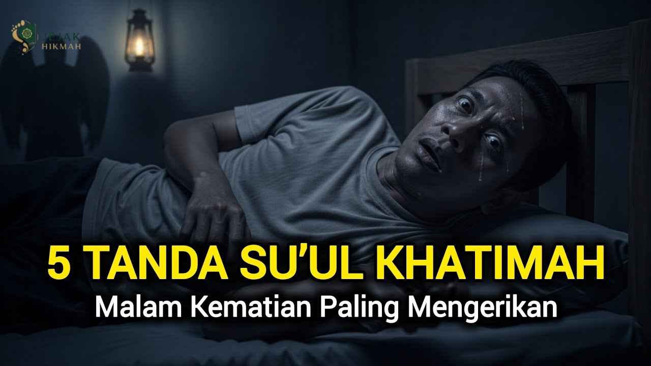 Na'udzubillah | 5 Tanda Su’ul Khatimah yang Terjadi di Malam Kematian | Kisah Nyata @jejakhikmah75 