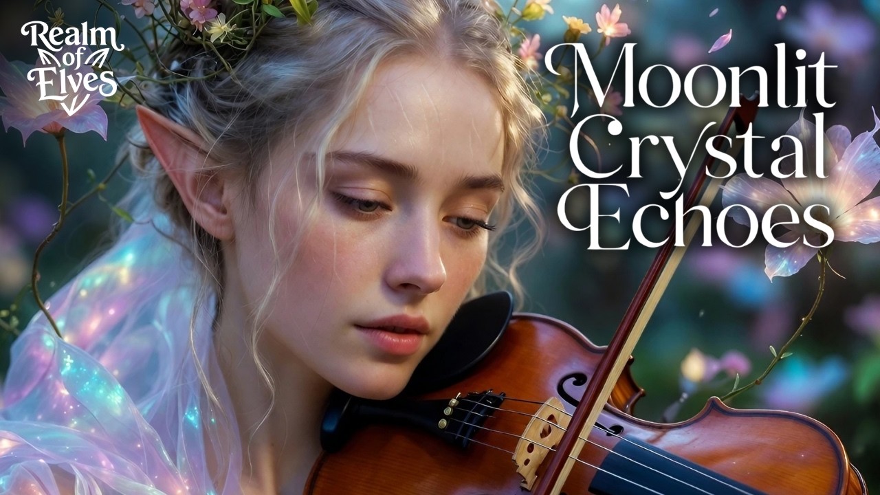 Moonlit Crystal Echoes | 1 Hour Fantasy Instrumental Journey for Reading & Imagination