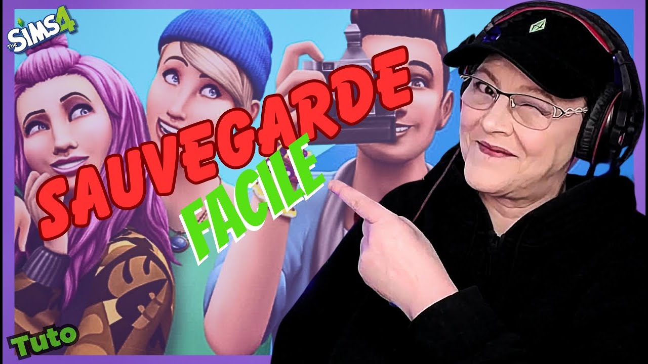 📂SAUVEGARDE FACILE ❗😁 | #86 Tutos Sims 4 ✨ #sims4 #tutorial #facile