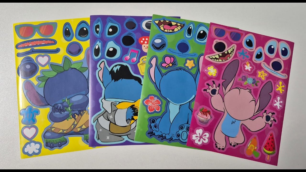 ASMR Sticker Stitch Mix and Match Sticker Set 