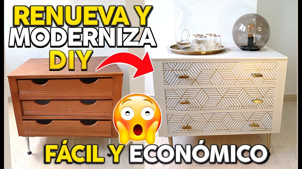 COMO RENOVAR UN MUEBLE ANTIGUO
