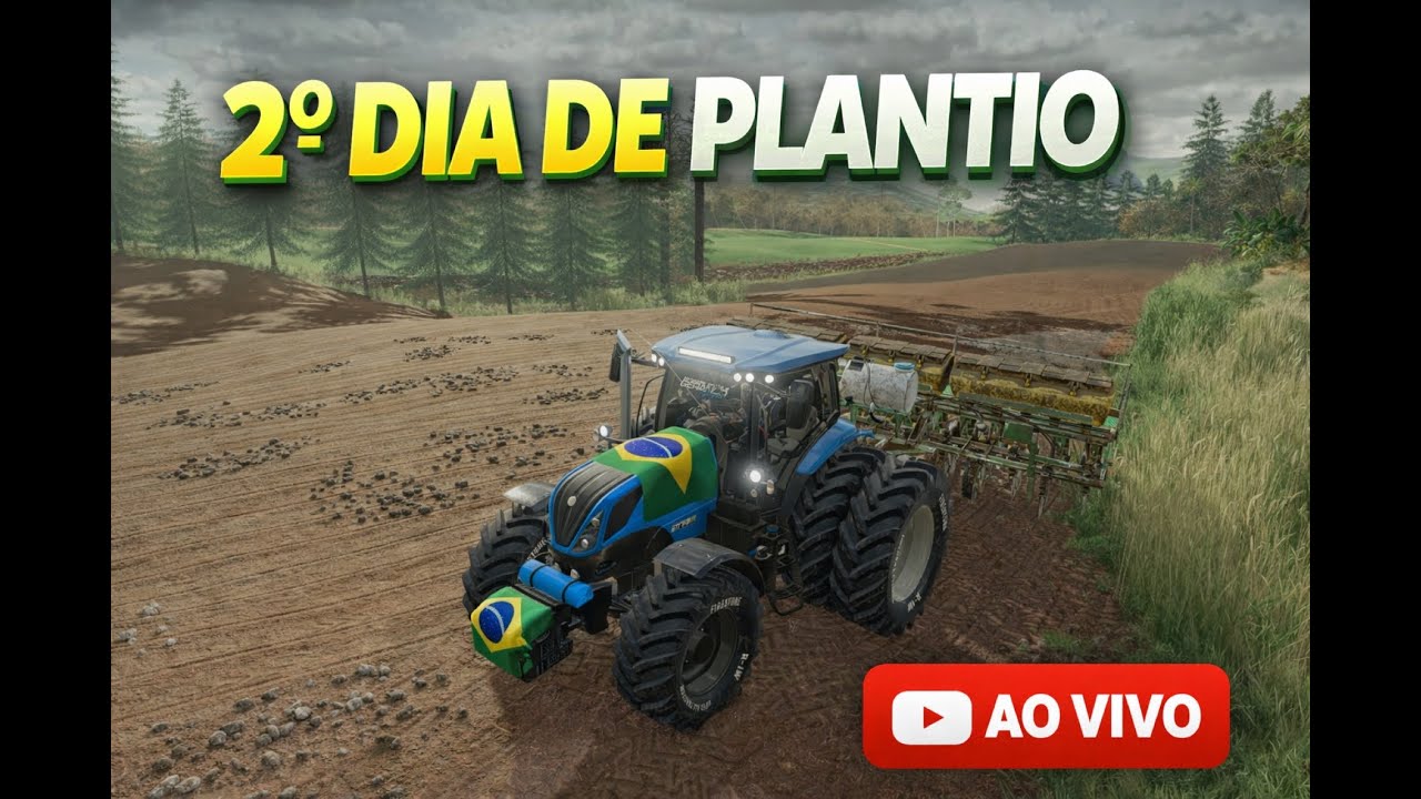 Bora para o segundo Dia de plantio ......Mapa Agronópolis,  Farming simulator 22