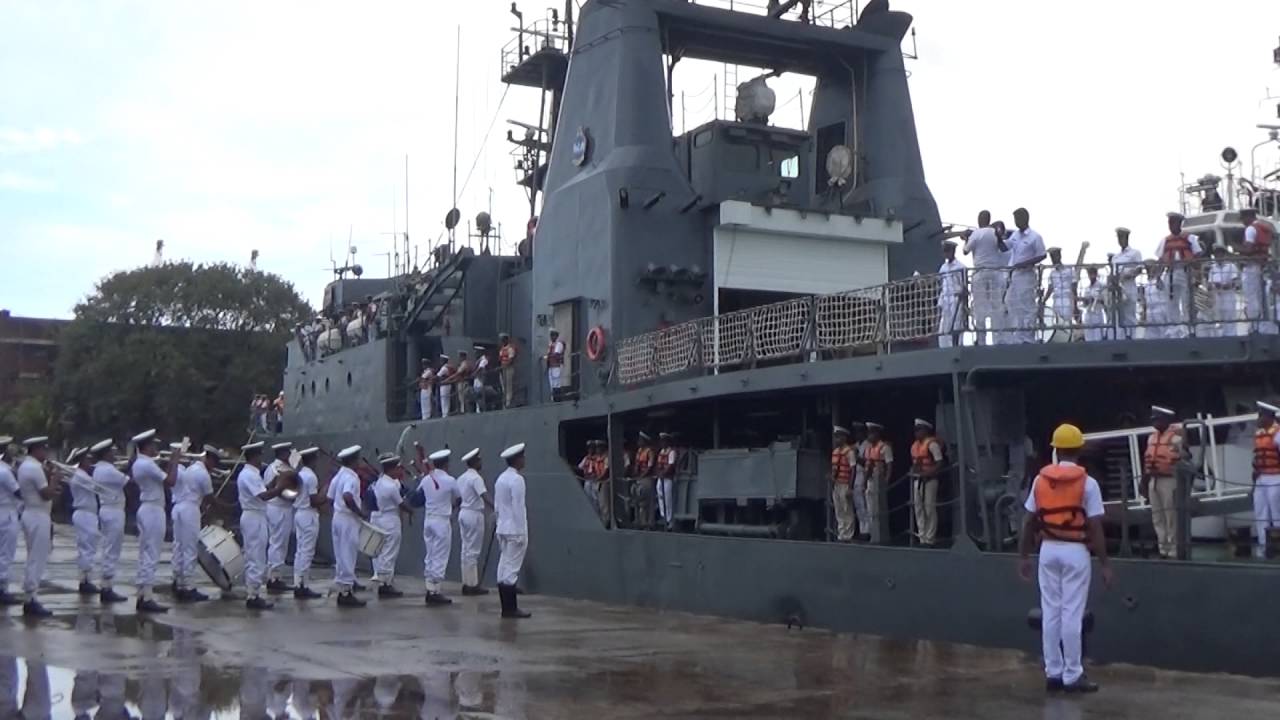 SLNS Sagara leaves for Maldives to take part in tri-lateral coastguard exercise DOSTI - XIII