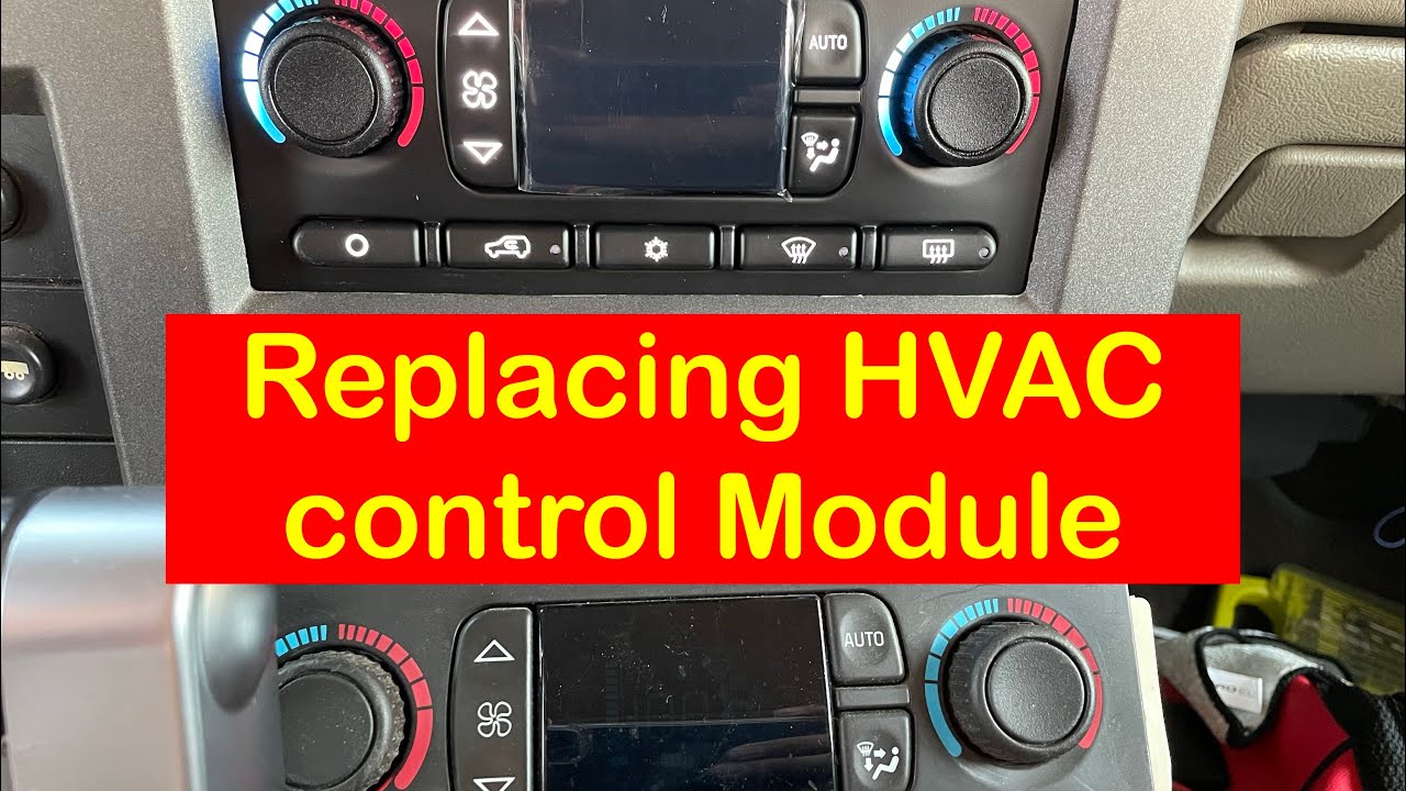 КАК ЗАМЕНИТЬ МОДУЛЬ УПРАВЛЕНИЯ СИСТЕМОЙ HVAC НА HUMMER H2