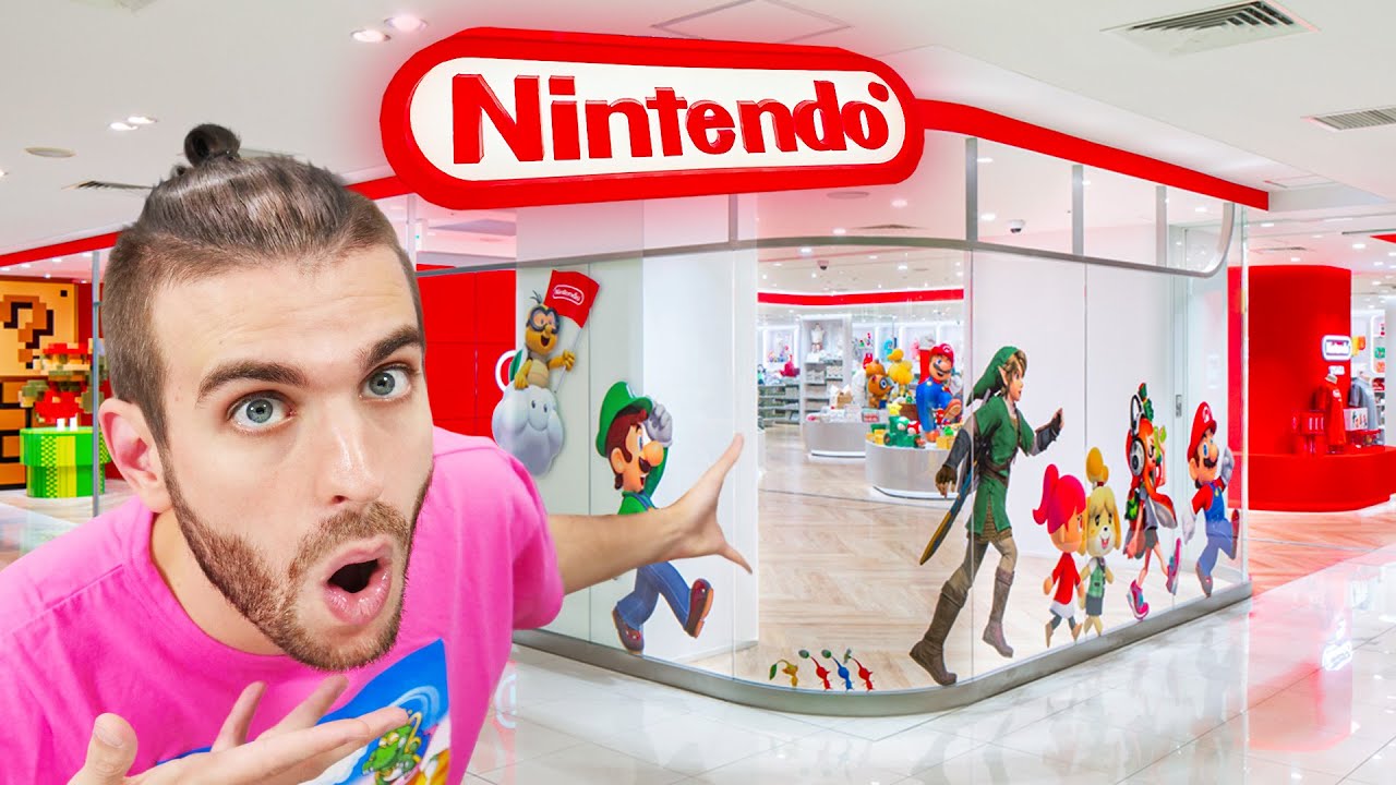 VISITO IL NINTENDO STORE PIU GRANDE DEL GIAPPONE! (Nintendo Store Shibuya)