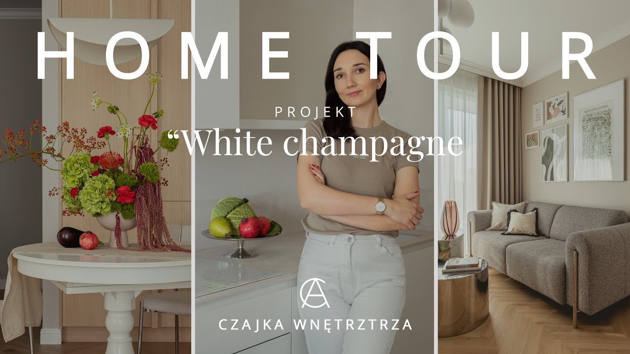 HOME TOUR #2 Kobiece mieszkanie 40 m2 w Gdańsku. Projekt 