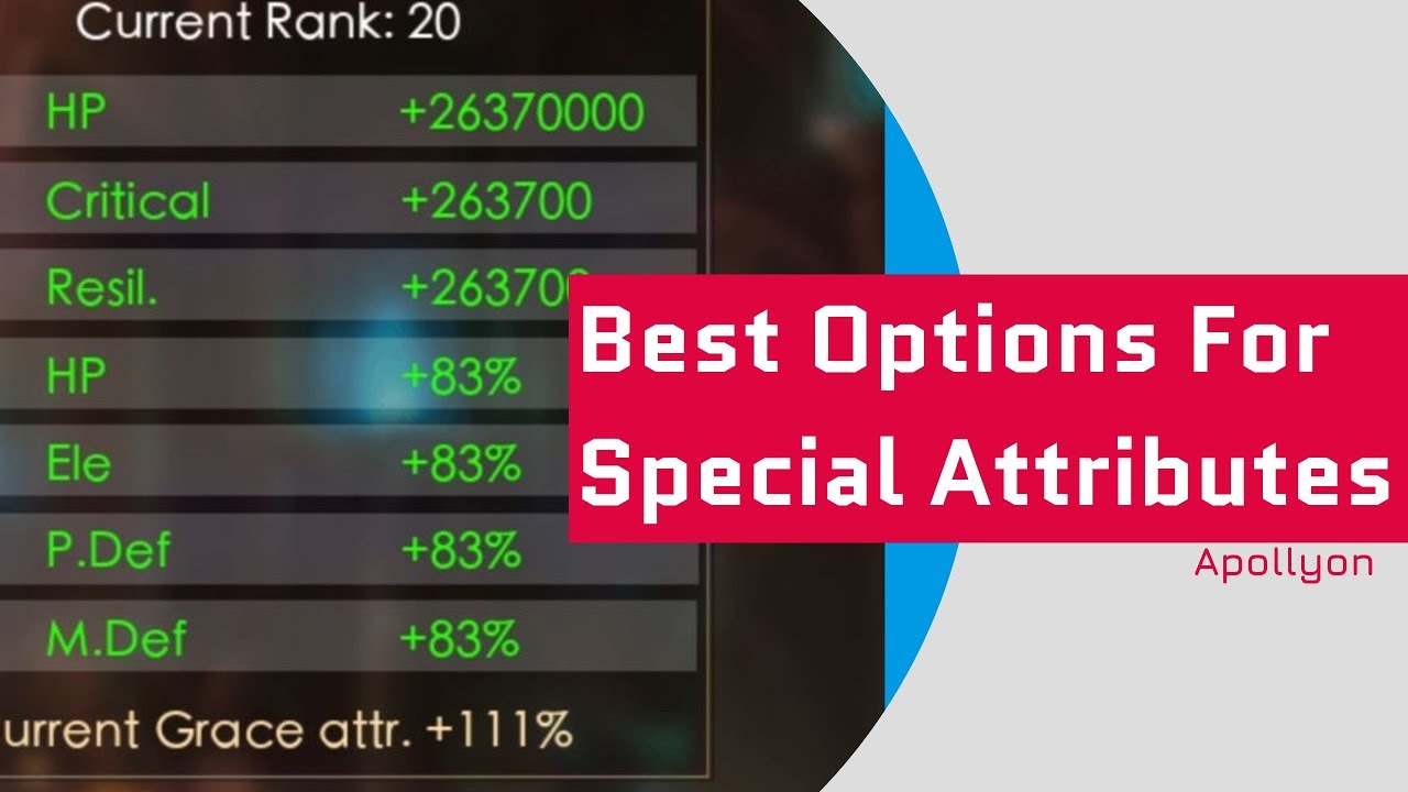 Guide - Best Options To Get Special Attributes - Legacy Of Discord - Apollyon
