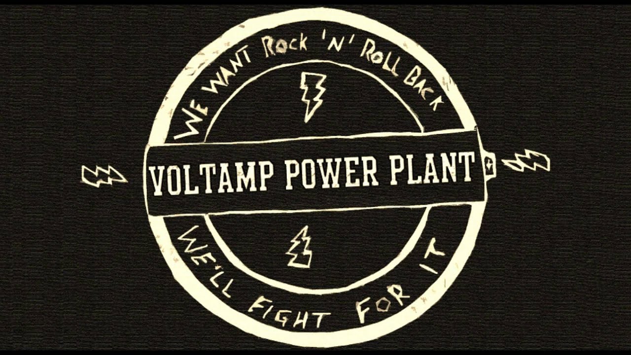 Voltamp Power Plant: We Want rock'n'roll Back (STUDIO)