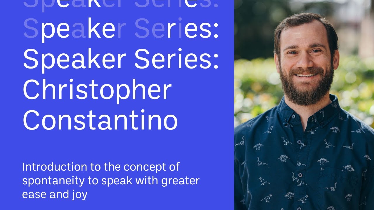 ISA Speaker series: Chris Constantino