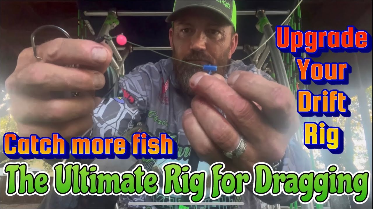 How to tie the ultimate Dragging/Drift Rig and catch more Catfish #fishing #catfishing #catfish