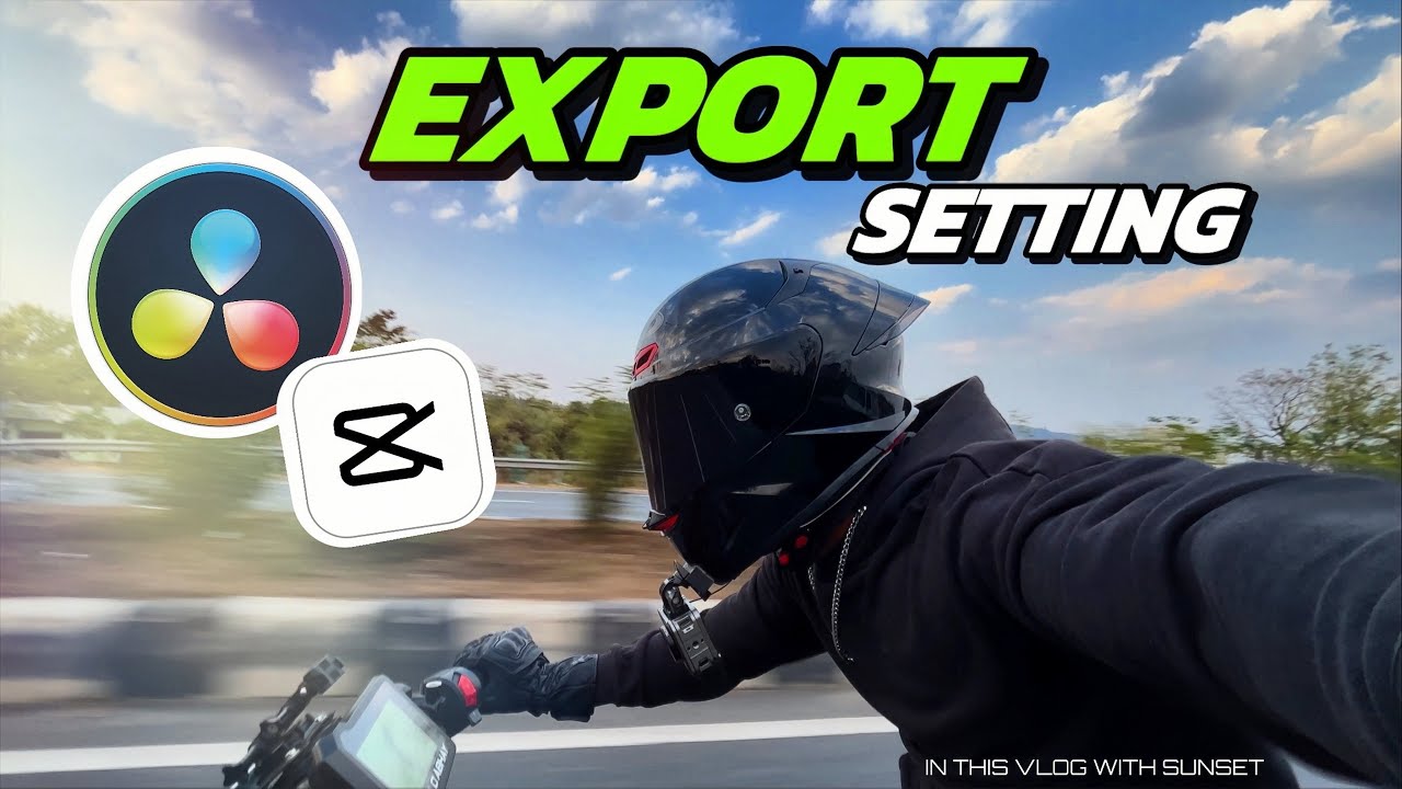 EXPORT SETTING | SUNSET POINT | MOTOFIT EP 56