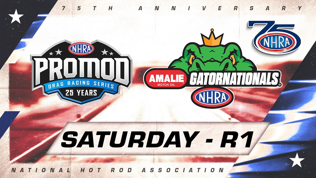 NHRA Pro Mod Series Round 1 LIVE from the AMALIE Motor Oil NHRA Gatornationals