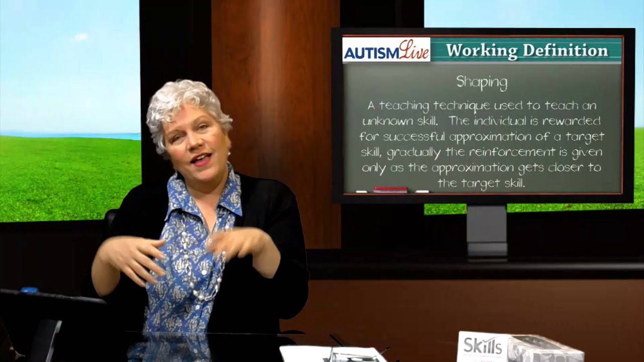 Autism Jargon: Shaping
