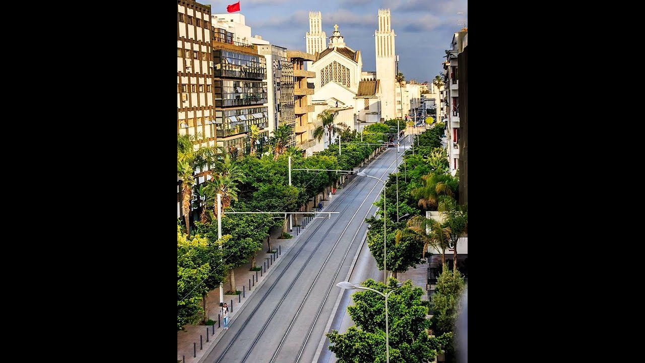 Рабат Виль Люмьер после дождя