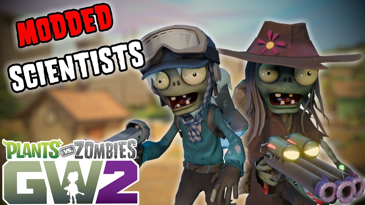 I MADE CUSTOM SCIENTIST VARIANTS - Garden Warfare 2 Mods