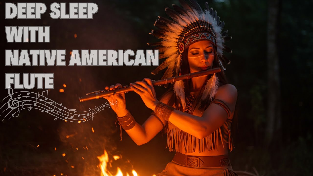 Native American Flute By Firelight | 2 Hours of Deep Sleep