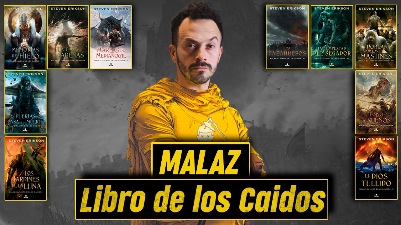 GUÍA DEFINITIVA para leer MALAZ: EL LIBRO DE LOS CAÍDOS☠️
