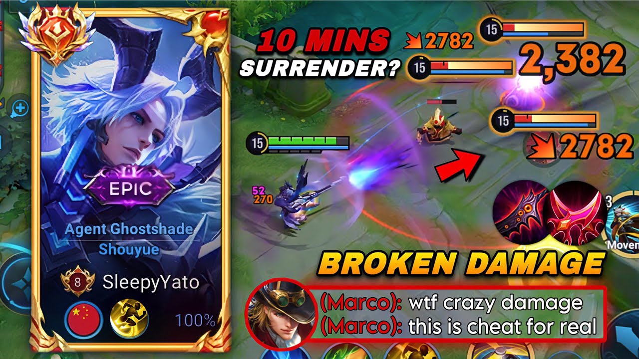 TOP 1 SHOUYUE MAKE ENEMIES SURRENDER IN 10 MINUTES WITH THIS BROKEN DAMAGE! | SHOUYUE BUILD & ARCANA