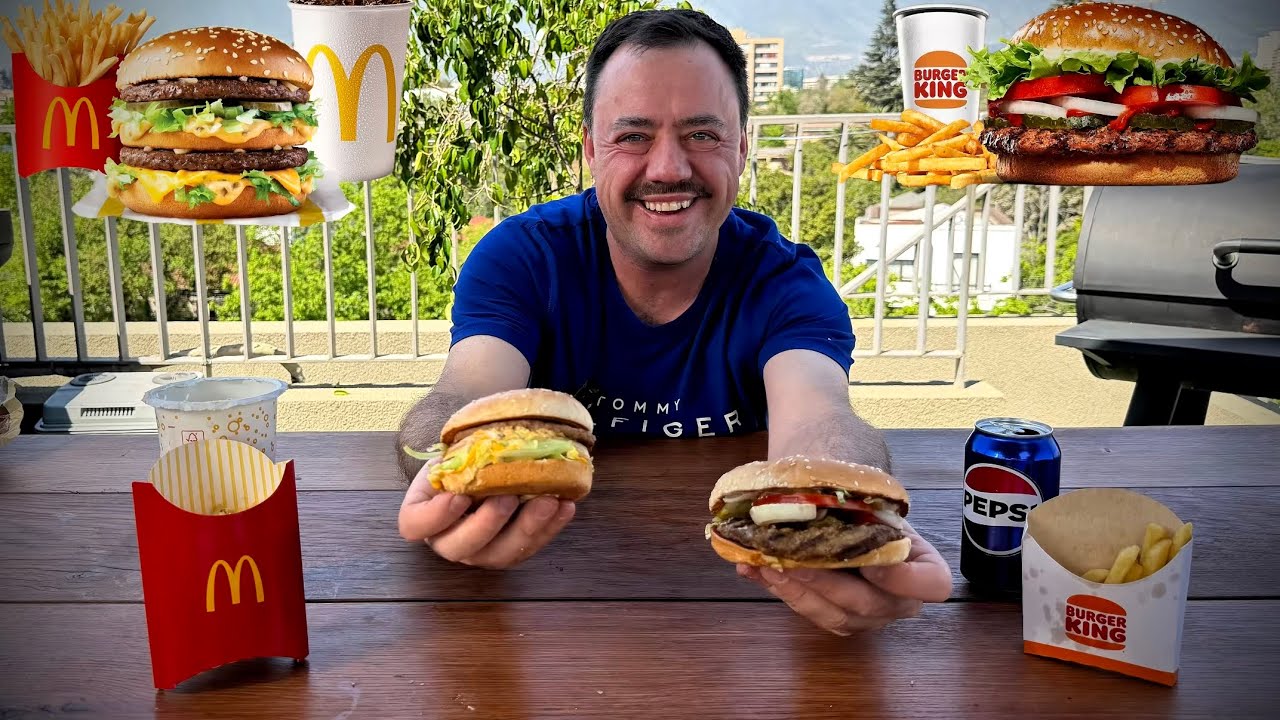 McDonald's v/s Burger King 🤔  &iquest;cu&aacute;l es mejor?