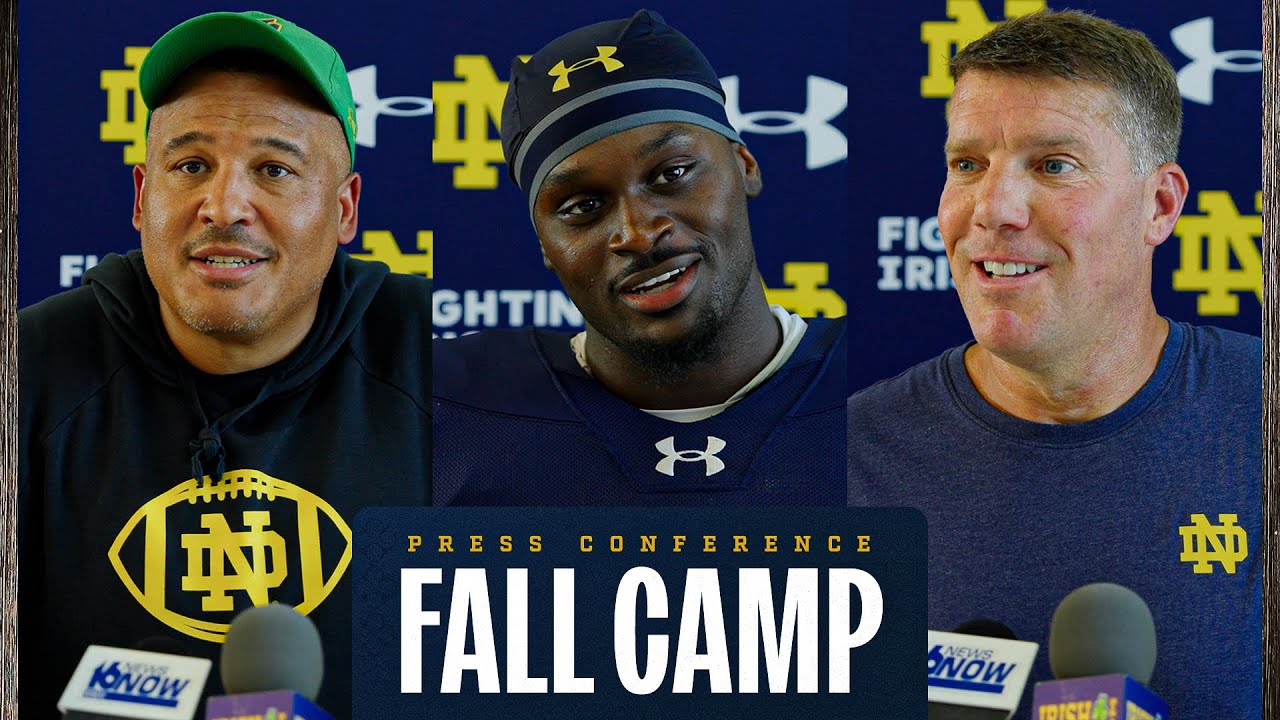 Chris Ash, Running Backs Press Conference | Notre Dame Football