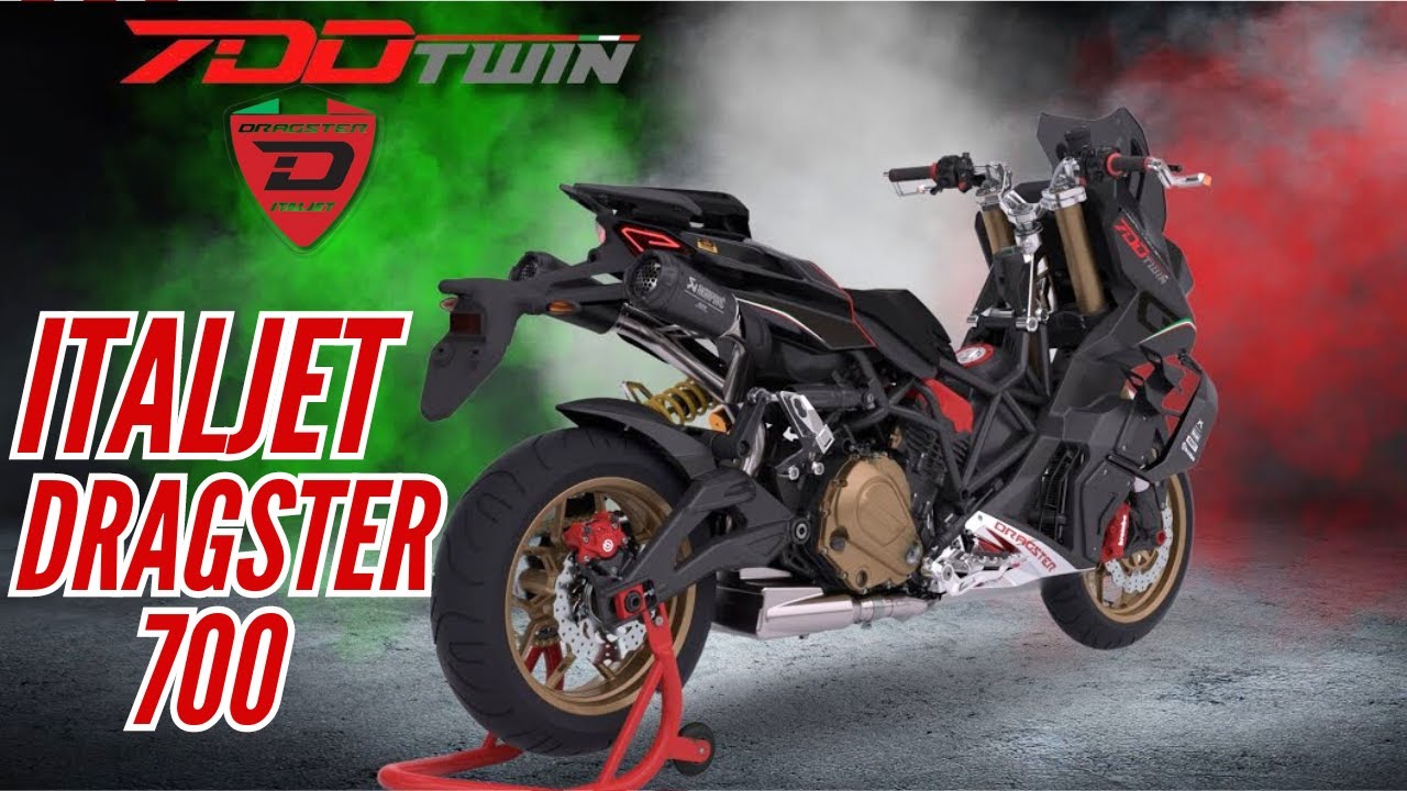 The new Italjet Dragster 700 Twin Factory Limited Edition