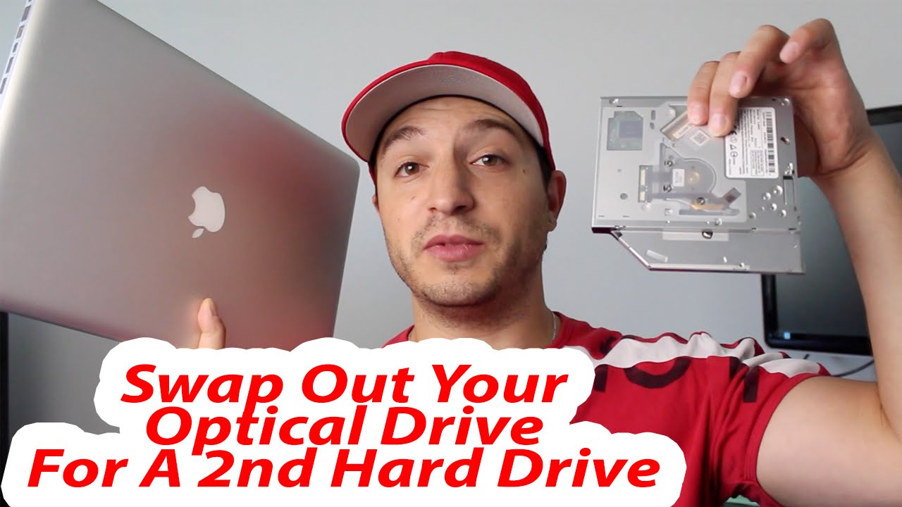 Как заменить оптический привод на жесткий диск HHD/SSD на MacBook Pro