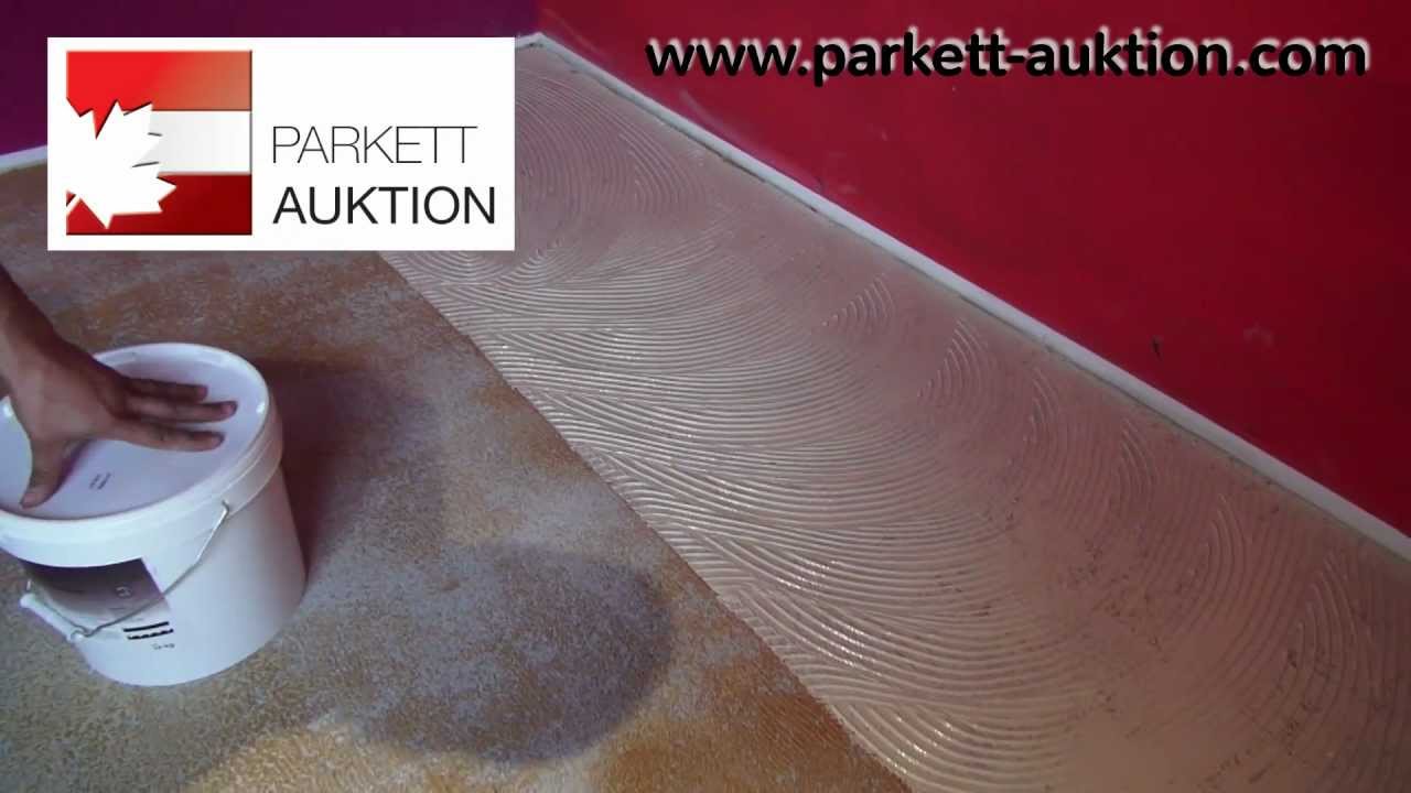 Parkett kleben. Parkett verlegen wie ein Profi!