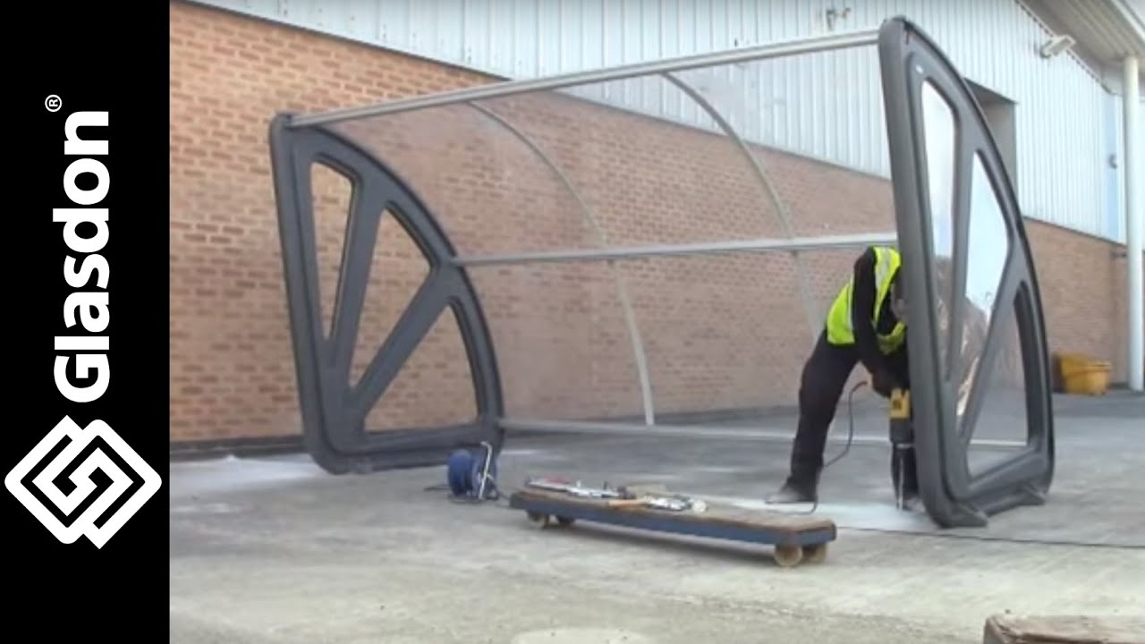 Glasdon UK | how to install | Aero™ shelter