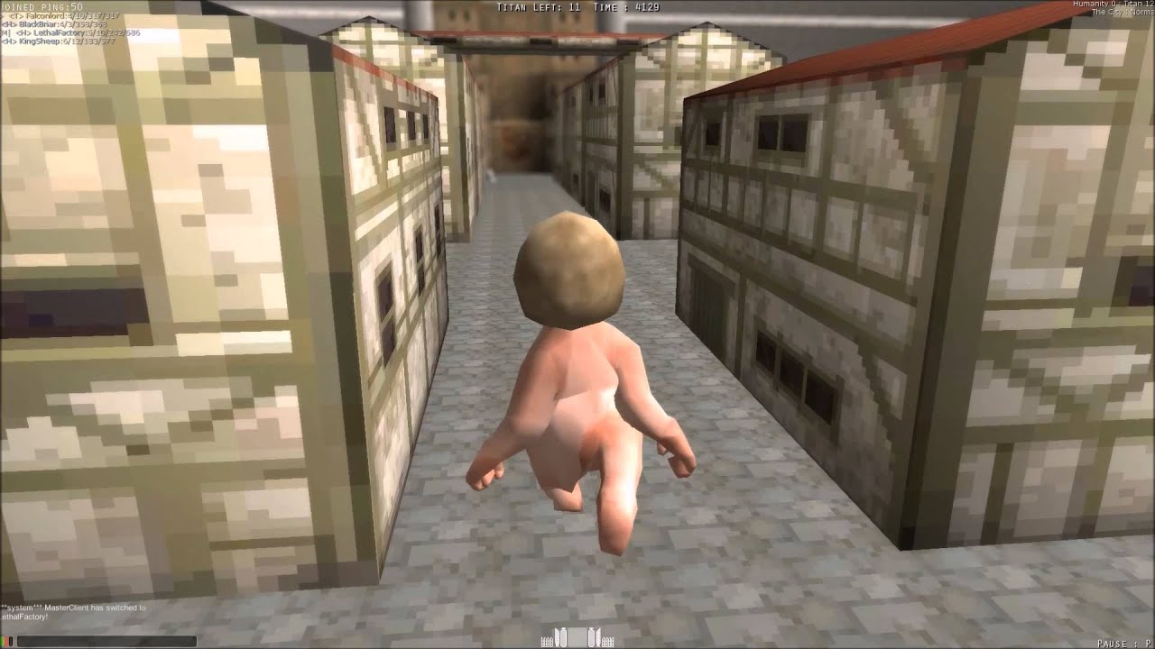 Attack on titan tribute game: Funny moments
