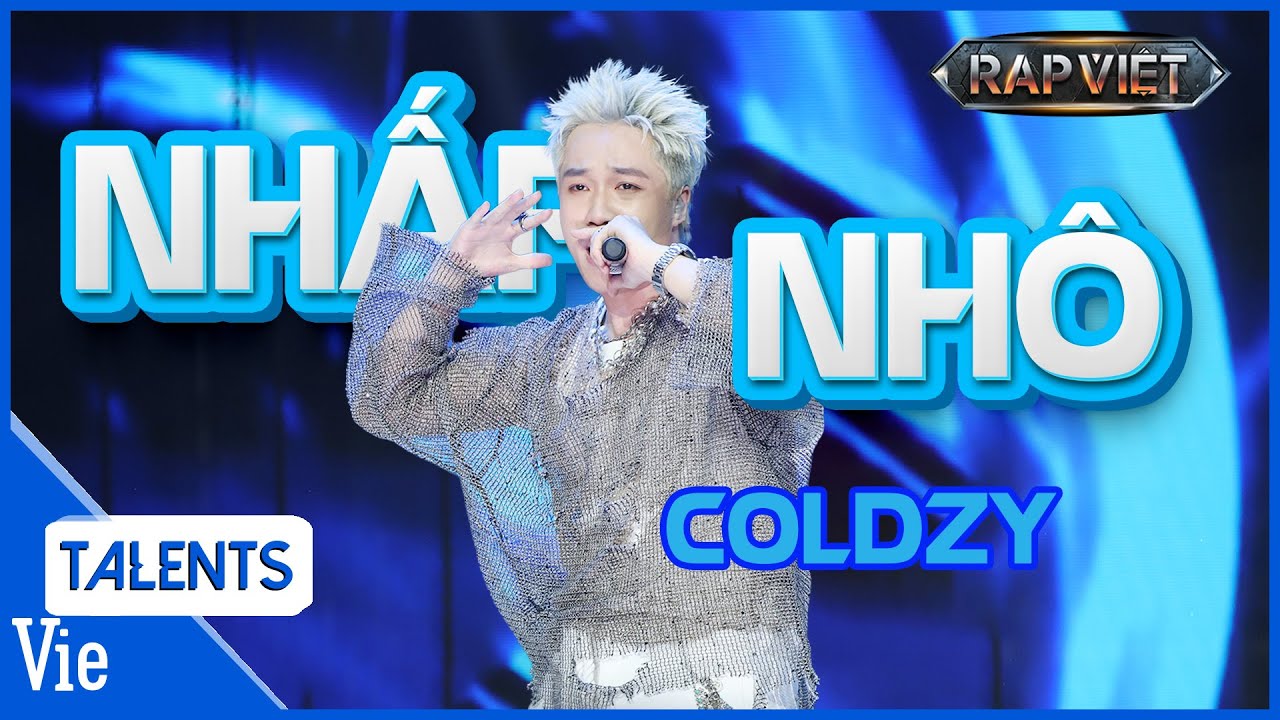Coldzy thổi bay sân khấu với tiết mục đẳng cấp NHẤP NHÔ, về team BigDaddy | Rap Việt Live Stage