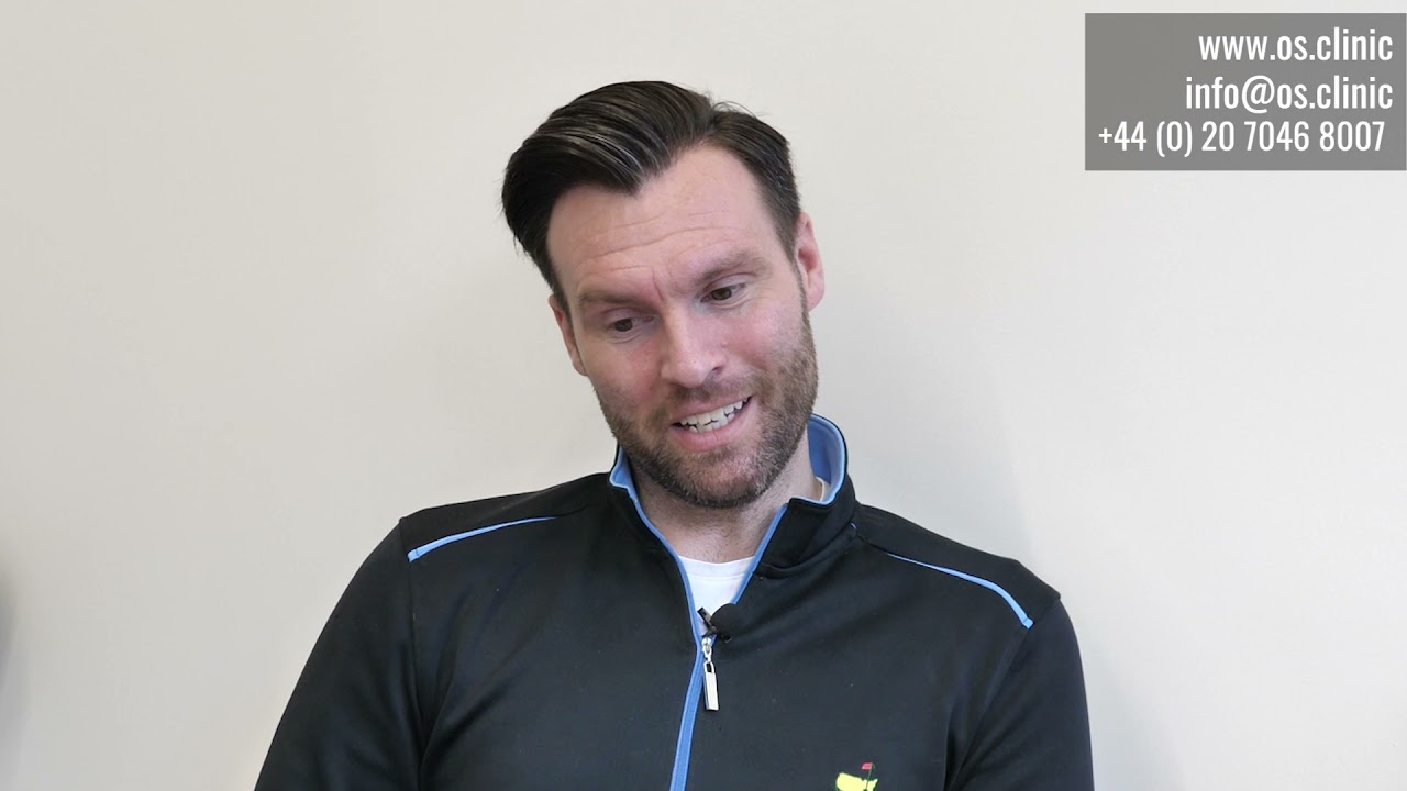 Ex-pro golf caddy 6 weeks after double level osteotomy