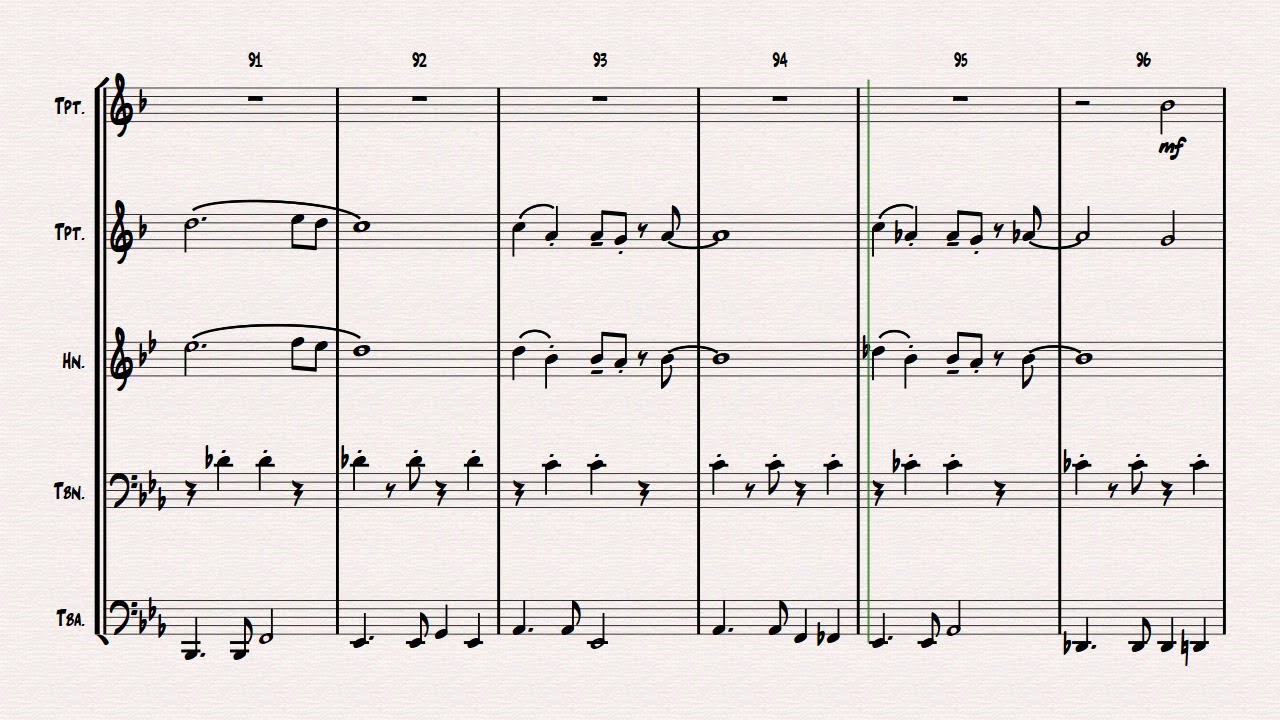 Misty - (Samba) - Brass Quintet