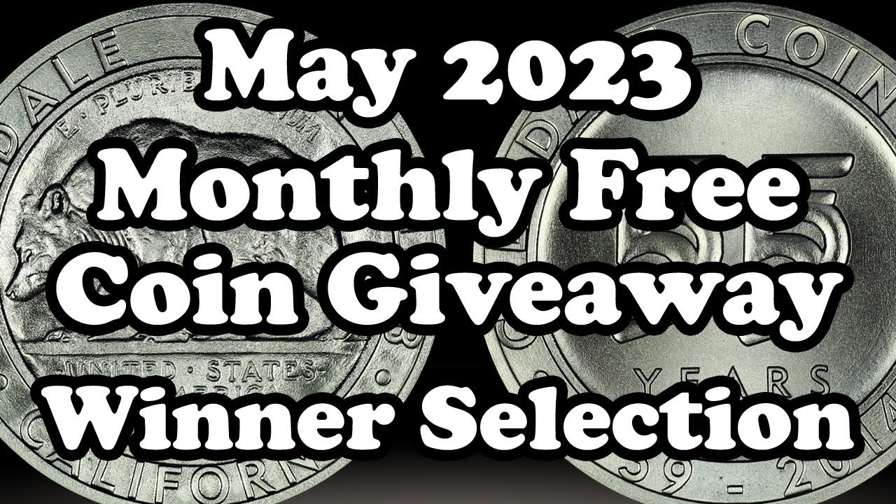 May 2023 Monthly Free Coin Giveaway Winner Selection Video - Michael Kittle Rare Coins