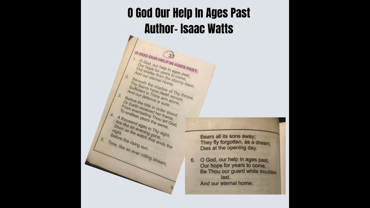 O GOD OUR HELP IN AGES PAST AUDIO