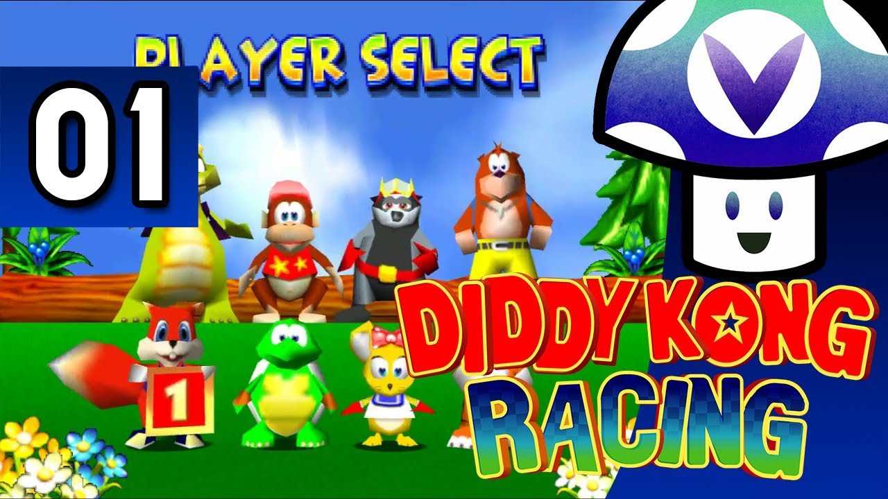 [Vinesauce] Vinny - Diddy Kong Racing (part 1)